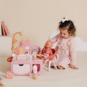 Smoby Baby Nurse Elektronické centrum starostlivosti o bábiky | Prebaľovací pult, stolička a postieľka 3v1
