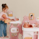 Smoby Baby Nurse Elektronické centrum starostlivosti o bábiky | Prebaľovací pult, stolička a postieľka