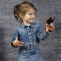 Smoby Detská dielňa Black+Decker Bricolo Builder | Veľký pracovný stôl so žeriavom a náradím (87 ks)