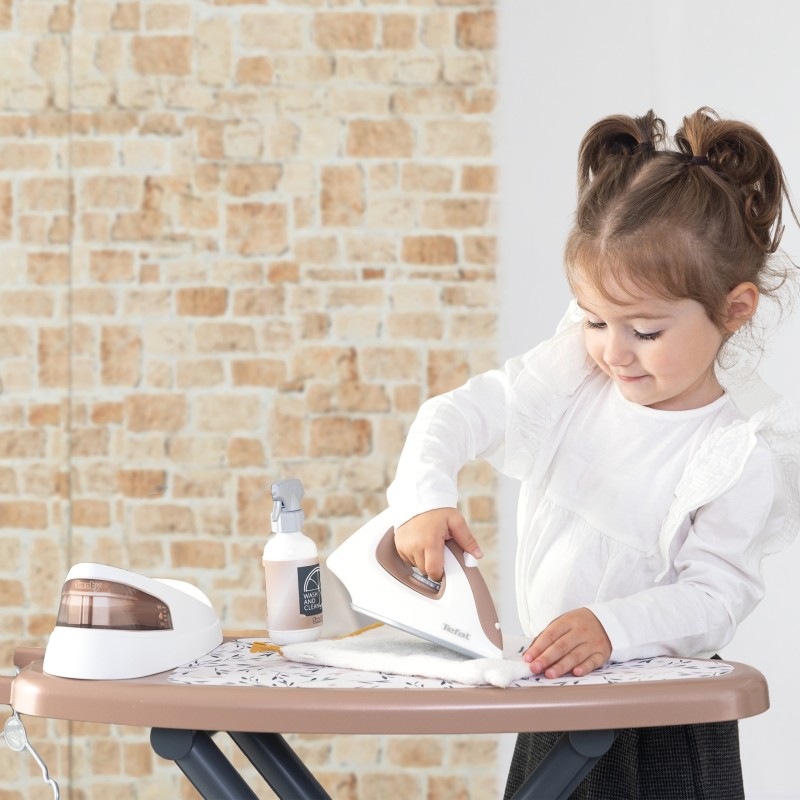 Smoby Detská žehliaca doska Mini Tefal | Sada so žehličkou a zvukom