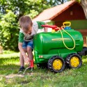 Rolly Toys Cisterna John Deere (rollyTanker) | Dvojnápravová vlečka s funkčnou pumpou a striekačkou