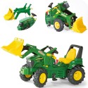 Rolly Toys Šliapací traktor John Deere 7930 | s 2-rýchlostnou prevodovkou, brzdou a nakladačom