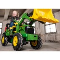 Rolly Toys Šliapací traktor John Deere 7930 | s 2-rýchlostnou prevodovkou, brzdou a nakladačom