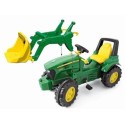 Rolly Toys Šliapací traktor John Deere 7930 | s 2-rýchlostnou prevodovkou, brzdou a nakladačom