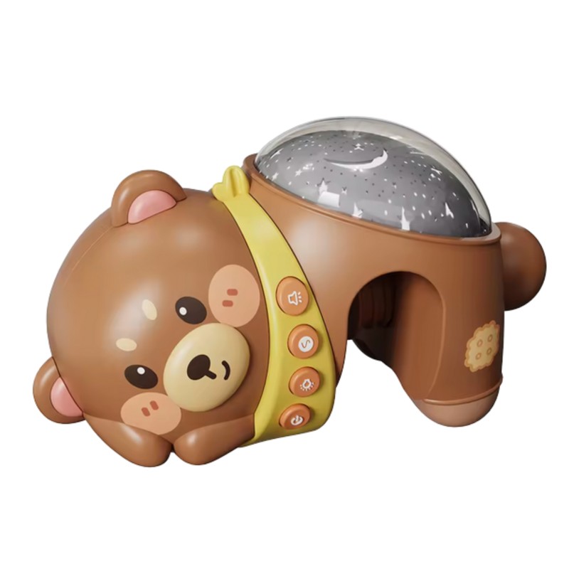 WOOPIE BABY Macko na spanie 3v1 | Projektor, nočná lampička a hudobná hračka (od narodenia)