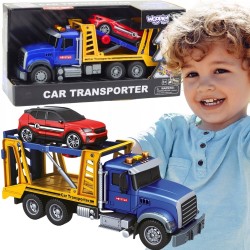 WOOPIE Interaktívna odťahovka so svetlom a zvukom | Transportér s 1 autíčkom (30 cm)