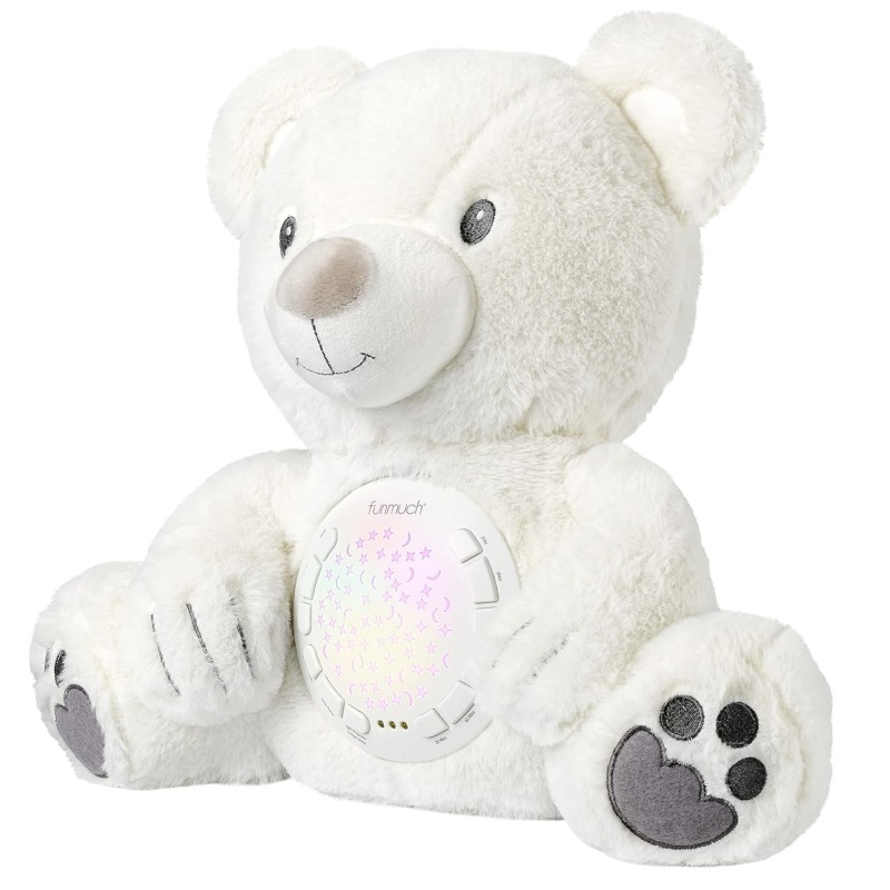 WOOPIE BABY Przytulanka Miś z Projektorem Uspokajacz Pozytywka