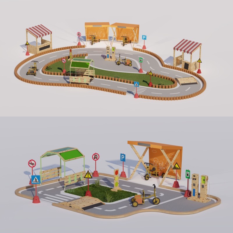 Classic World Detská trojkolka Truck | Kovové šliapacie vozidlo s vlečkou