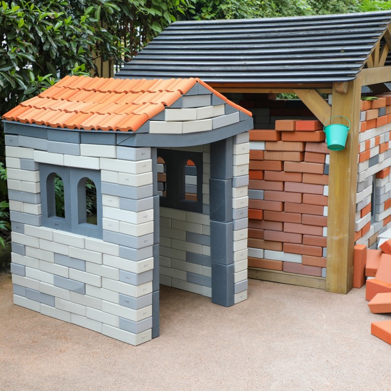 CLASSIC WORLD EDU Obrovské penové tehličky EVA 90 ks | Mäkké stavebné kocky