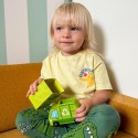Tooky Toy Drevené recyklačné centrum | Edukačný sorter na triedenie odpadu