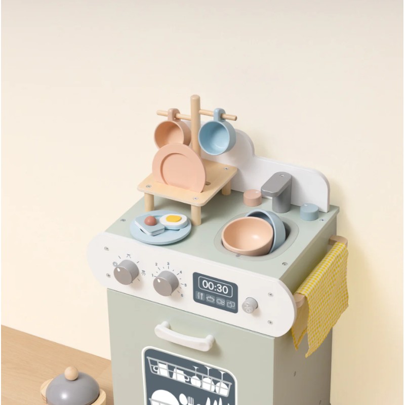 Detská umývačka riadu s príslušenstvom | Realistická hračka do kuchynky