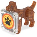 Magna-Tiles Dog House (13 dielov) – Magnetická stavebnica s figúrkou psíka