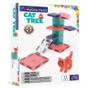 Magna-Tiles Cat Tree (13 dielov) – Magnetická stavebnica s figúrkou mačky