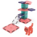 Magna-Tiles Cat Tree (13 dielov) – Magnetická stavebnica s figúrkou mačky