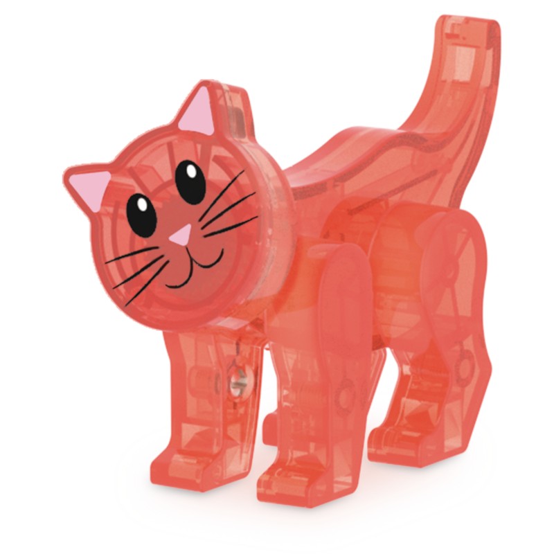 Magna-Tiles Cat Tree (13 dielov) – Magnetická stavebnica s figúrkou mačky