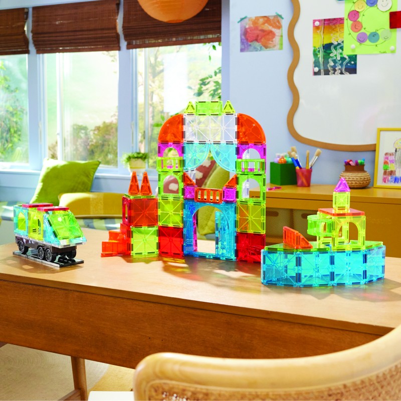 Magna-Tiles City Center (110 dielov) – Veľká magnetická