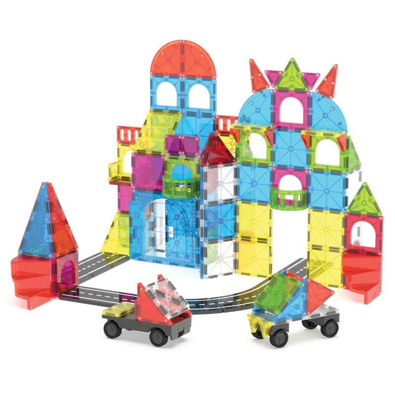 Magna-Tiles City Center (110 dielov) – Veľká magnetická