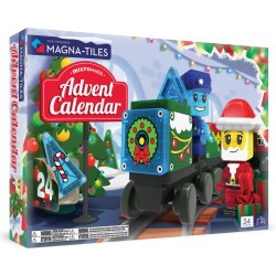 Magna-Tiles Adventný kalendár microMAGS (34 dielov) – Magnetická stavebnica