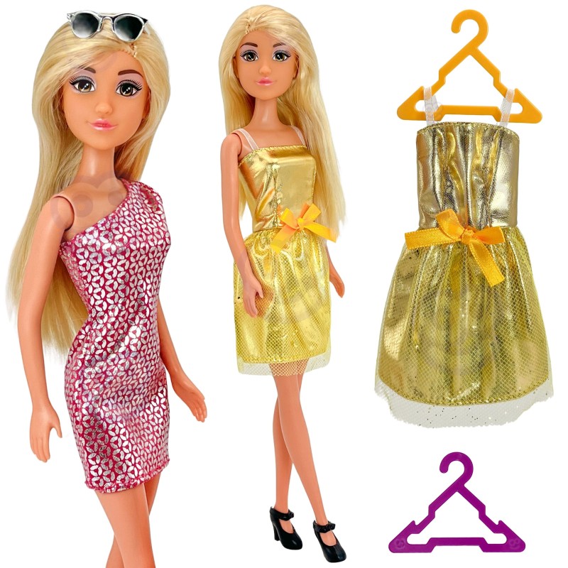 WOOPIE ROYAL Lalka Lili Modelka Stylistka Modowa z Akcesoriamii