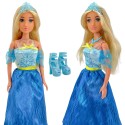 WOOPIE ROYAL Bábika Ľadová princezná Lili | v modrej plesovej róbe s korunkou
