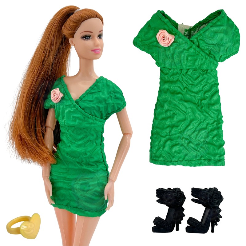 WOOPIE ROYAL Bábika Emi Fashion (30 cm) | Módna sada s 12 prekvapeniami a oblečením