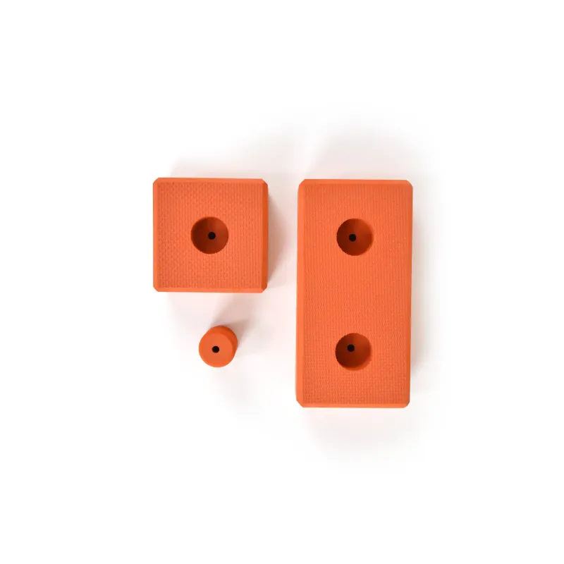 Stavebnica Birdito – Penové tehličky oranžové (55 ks) | Kreatívna hračka z EVA peny