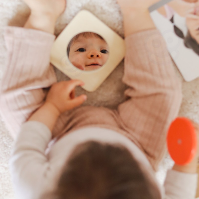 WOOPIE GREEN Drevený Montessori Box 11-12m | Edukačná sada 5v1 pre ročné deti (FSC)