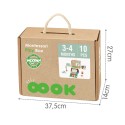 WOOPIE GREEN Drevený Montessori Box 3-4m | XXL Edukačná sada 6v1 (FSC)