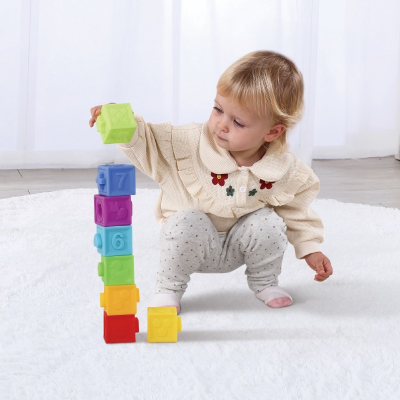 WOOPIE GREEN Drevený Montessori Box 7-8m | XXL Edukačná sada 6v1 (FSC 26 ks)