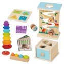 WOOPIE GREEN Drevený Montessori Box 13-15m | Edukačná sada 6v1 (FSC)