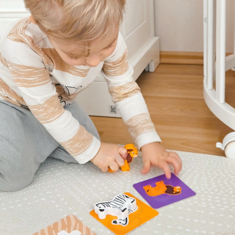 WOOPIE GREEN Drevený Montessori Box 31-36m | XXL Edukačná sada 7v1 (FSC)