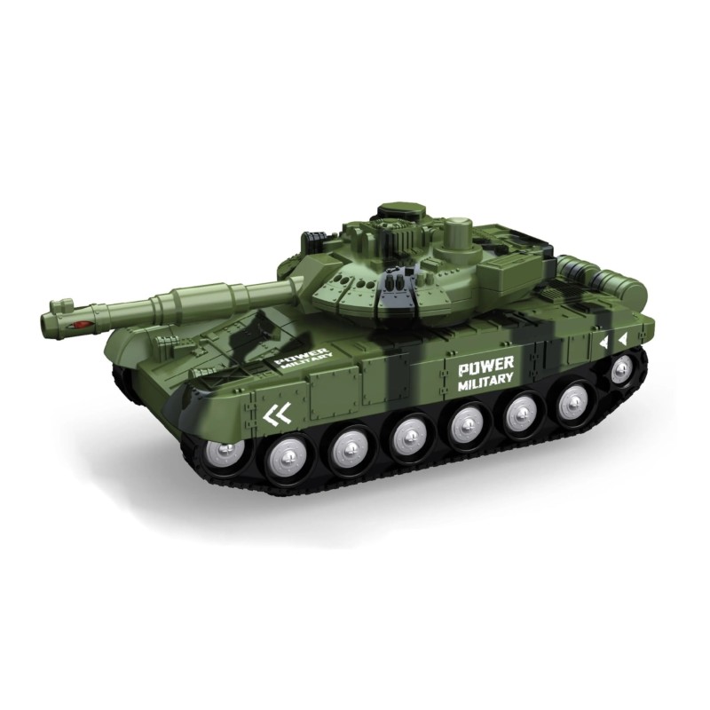 WOOPIE Sada vojenských vozidiel 1:20 | Tank, Vrtuľník a Raketomety so zvukom