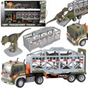 WOOPIE Kamión Transportér dinosaurov | Ťahač so zvukom, svetlom a 3 figúrkami