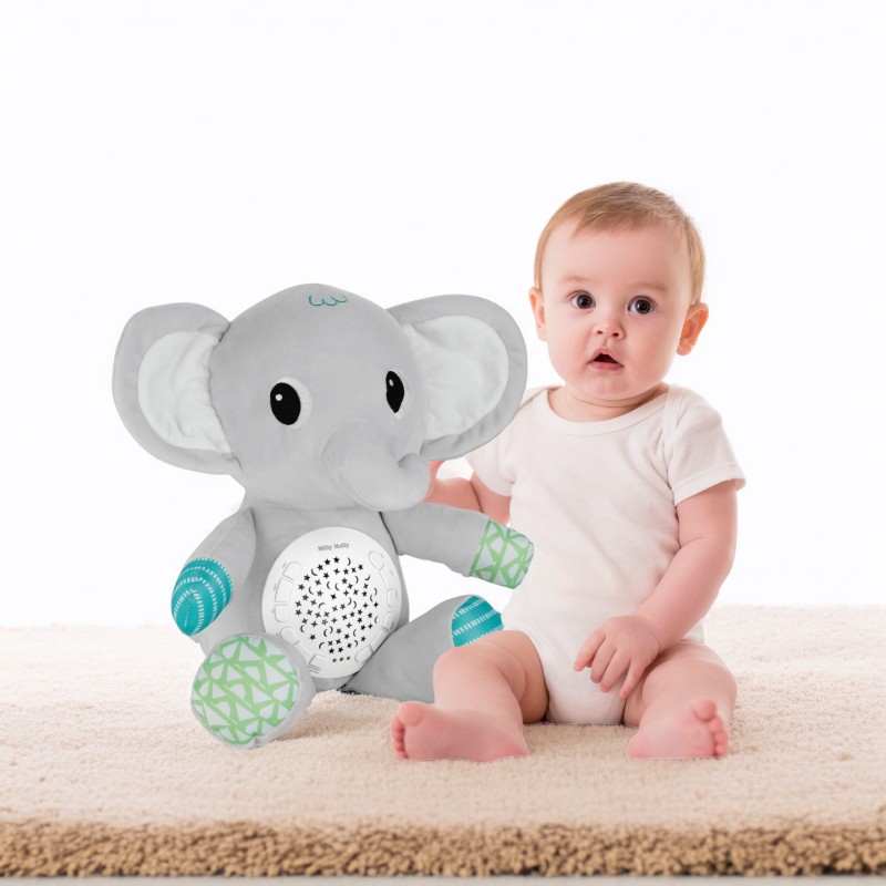 WOOPIE BABY Przytulanka Słonik Z Projektorem Uspokajacz 12 Melodii