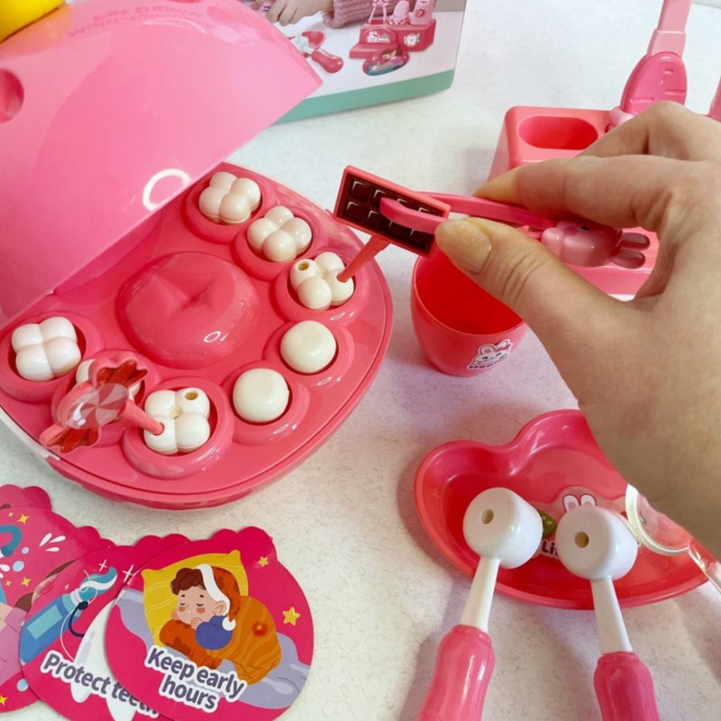 WOOPIE Malý zubár Jednorožec | Interaktívna sada so svetlom a zvukom