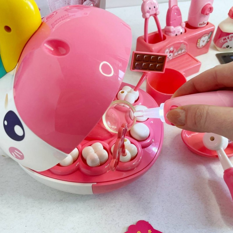 WOOPIE Malý zubár Jednorožec | Interaktívna sada so svetlom a zvukom