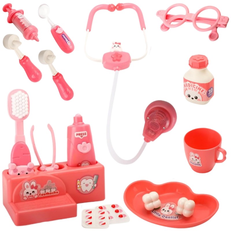 WOOPIE Malý zubár Jednorožec | Interaktívna sada so svetlom a zvukom