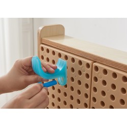 Masterkidz Stavebnica vodnej dráhy 2v1 | 92 dielov pre Systém STEM Wall