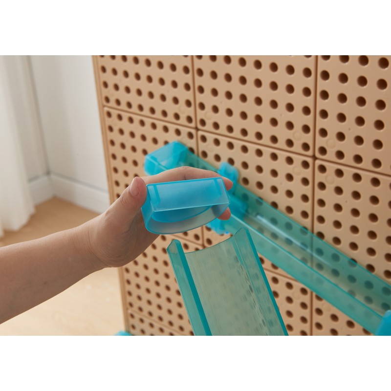 Masterkidz Stavebnica vodnej dráhy 2v1 | 92 dielov pre Systém STEM Wall