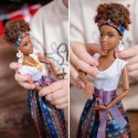 WOOPIE ROYAL Lalki Kobiety Świata Lili Mulatka w Eleganckiej Sukni