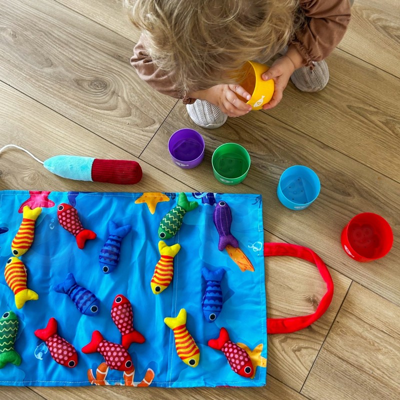 WOOPIE BABY Zestaw Małego Wędkarza Nauka Liczenia 22 El.