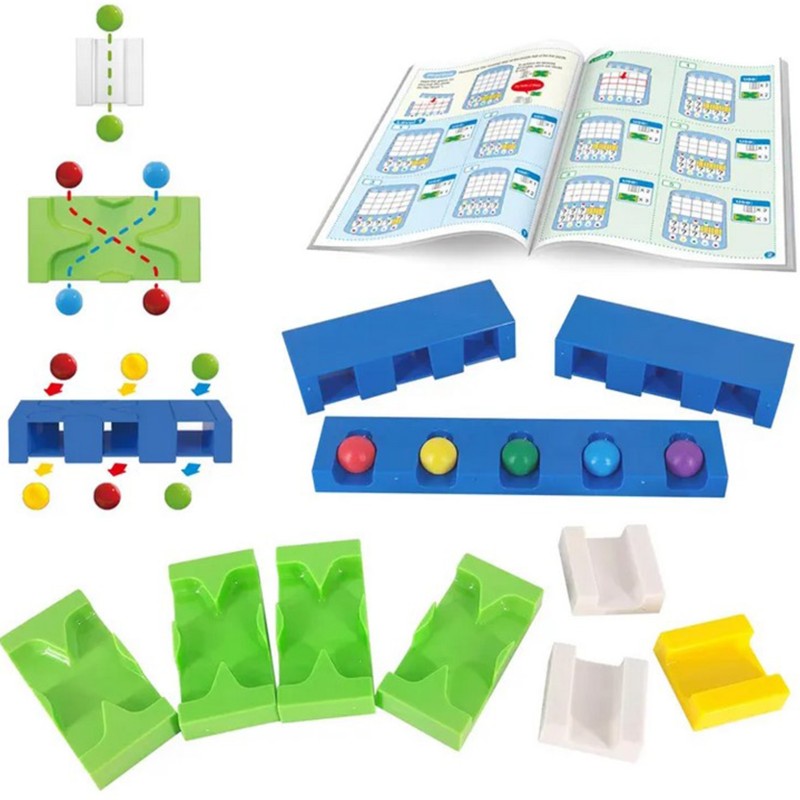 WOOPIE IQ Gra Logiczna Kulą do Celu Trening Mózgu Puzzle Labirynt Droga