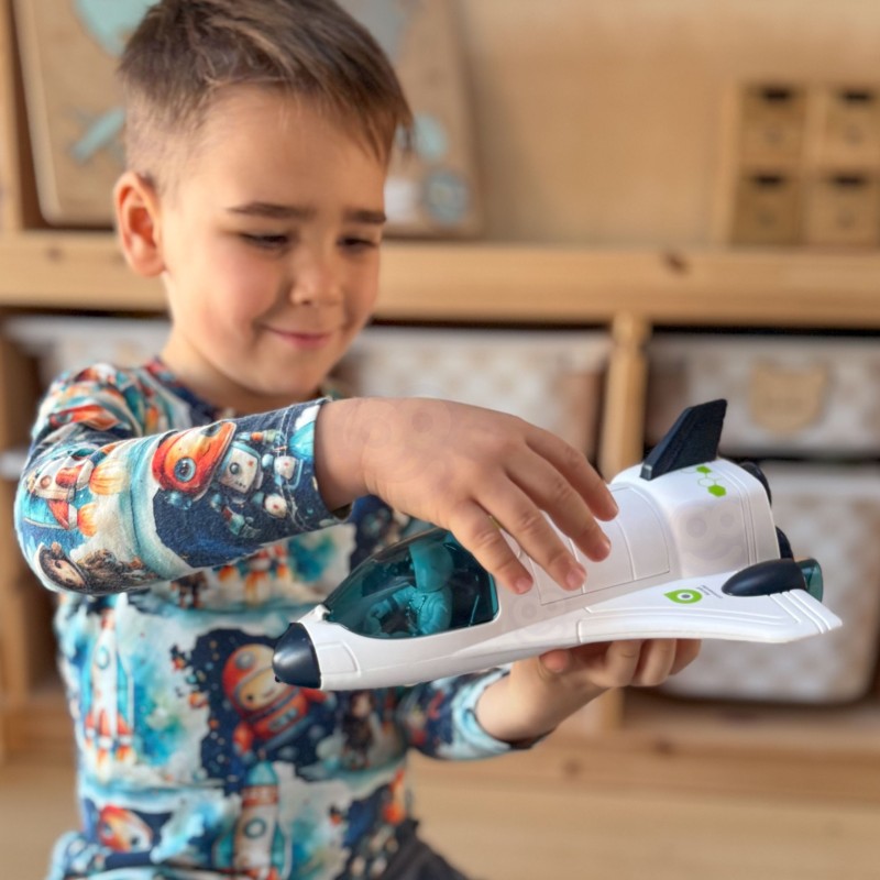 WOOPIE Zestaw Kosmiczny Prom i Łazik Space Set