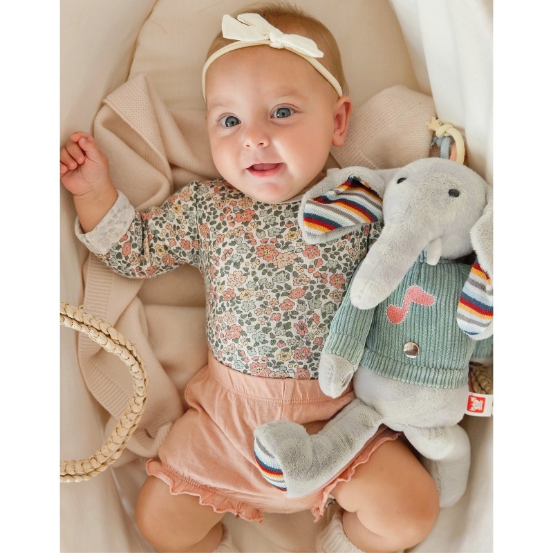 WOOPIE Interaktywny Słonik Przytulanka z Dźwiękiem i Światłem