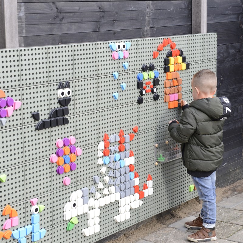 MASTERKIDZ Geometryczne Elementy Tablic 256 szt