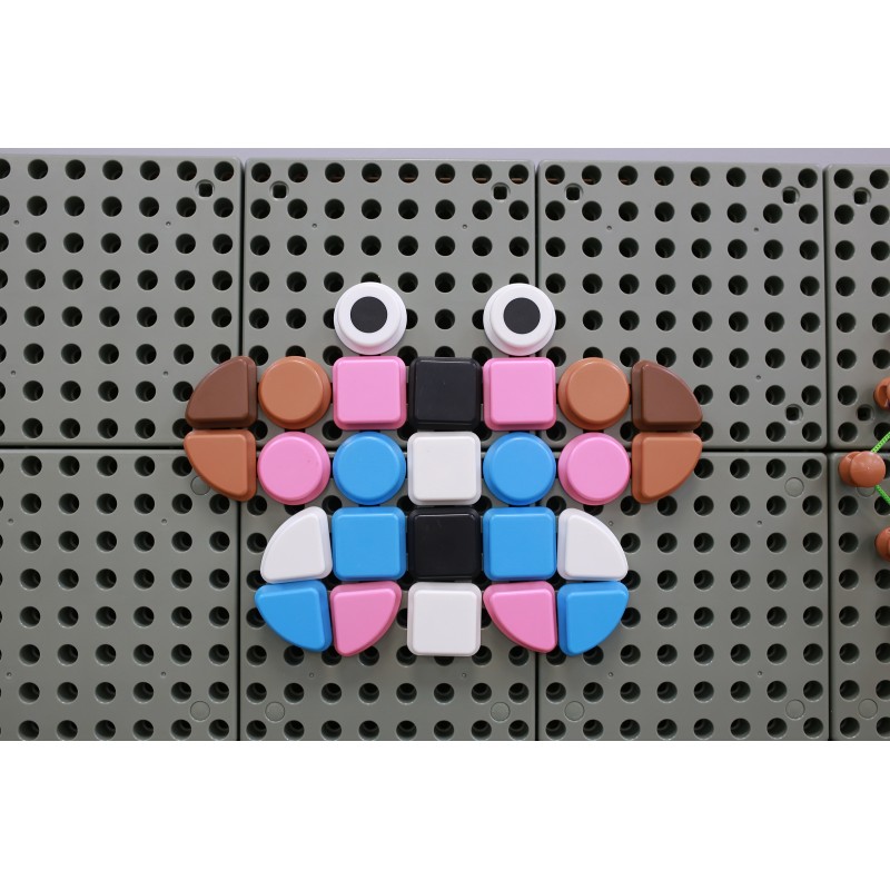 MASTERKIDZ Geometryczne Elementy Tablic 256 szt