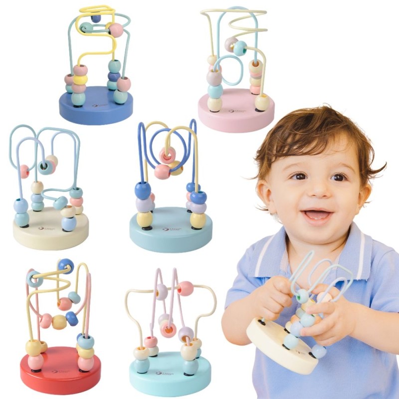 CLASSIC WORLD Pętla Motoryczna Logiczna Przeplatanka Edukacyjna Labirynt dla Dzieci 1 szt.