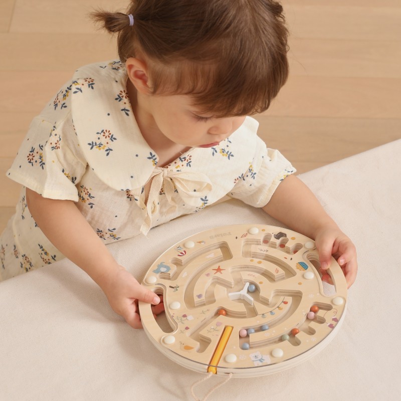 VIGA PolarB Drewniany Labirynt Magnetyczny