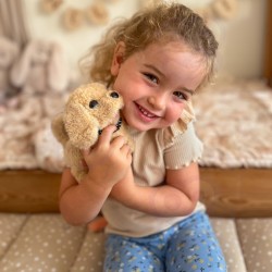 Woopie Interaktívny plyšový psík s kostičkou