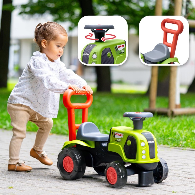 Falk Detské odrážadlo Traktor Baby Claas Arion s klaksónom